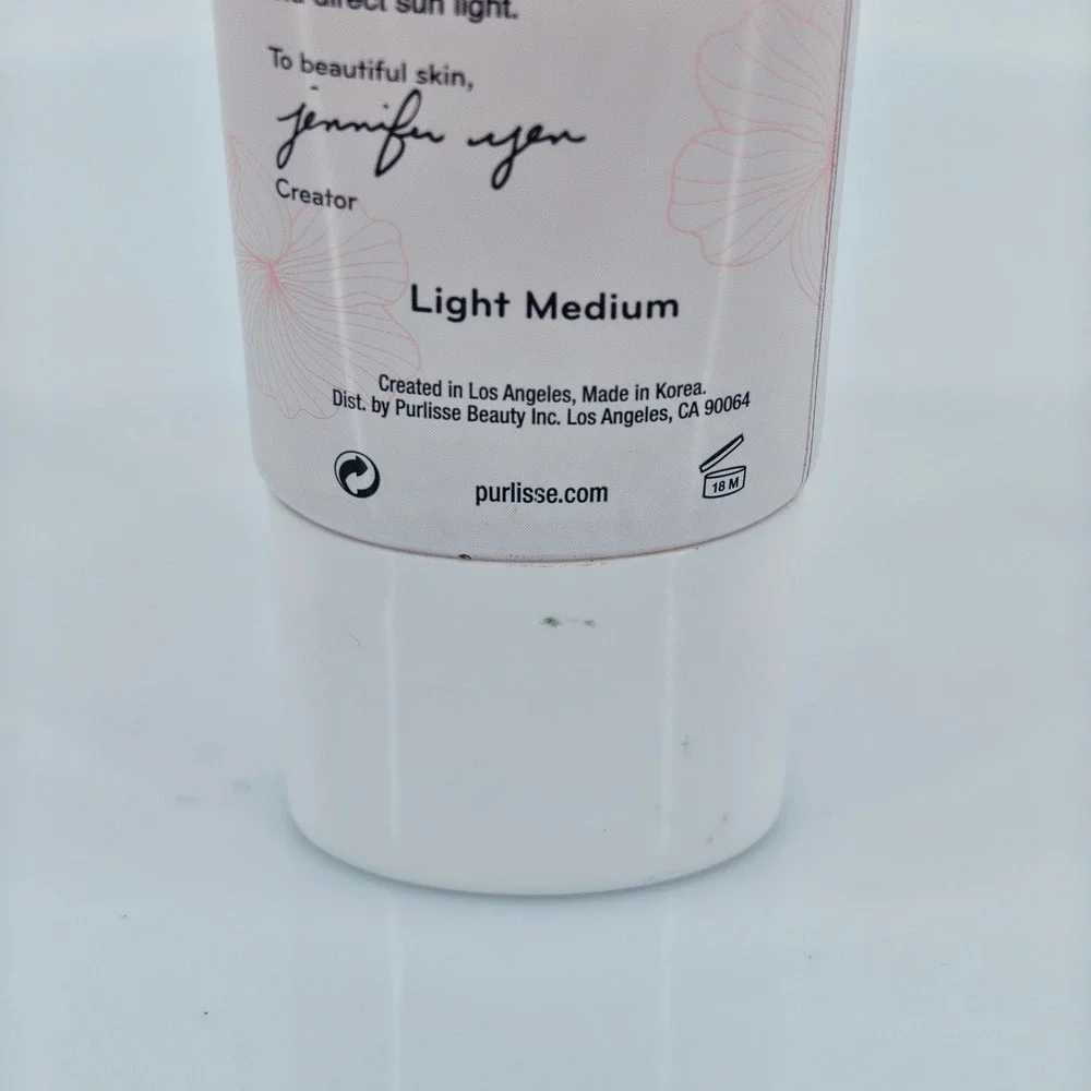 Purlisse Ageless Glow Serum BB Cream Sunscreen SPF 40 Light Medium 1.4oz New